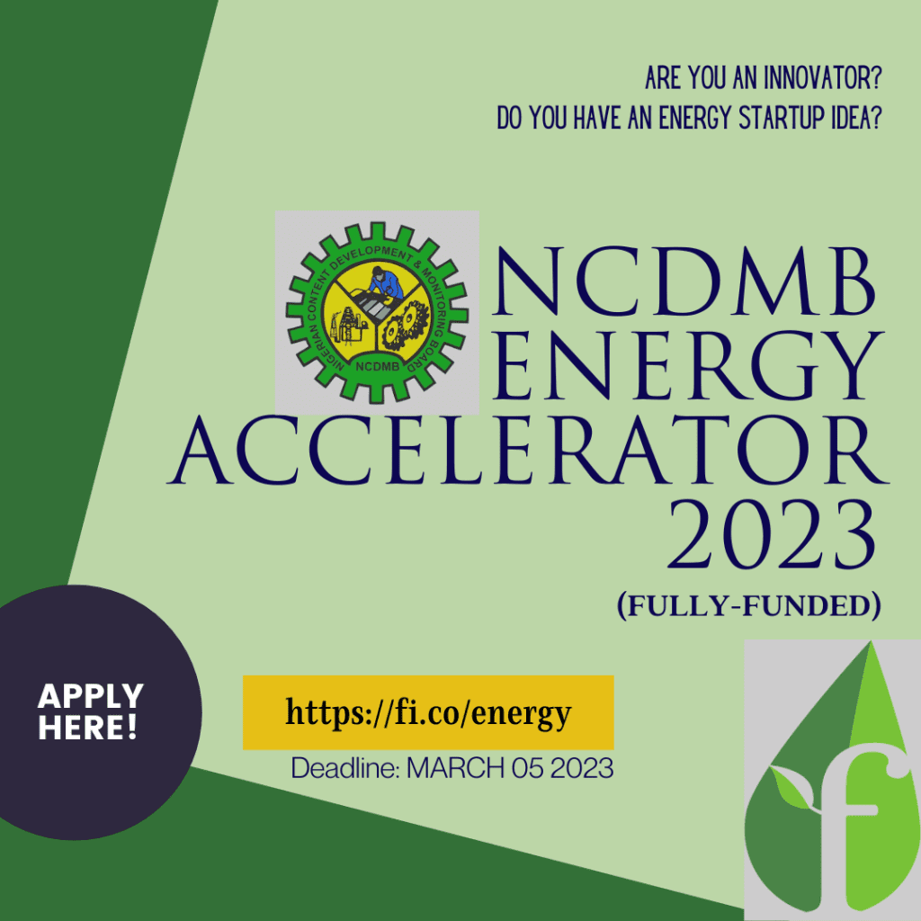 NCDMB Energy Accelerator 2023 - climateaction